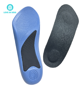 Demi-semelles orthopédiques 3/4 de longueur pour coussinets de soutien de la voûte plantaire du talon des pieds plats - Product Image 1