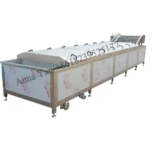 Full automatic Packed food pasteurization line bagged jar food pasteurizing machine water bath type