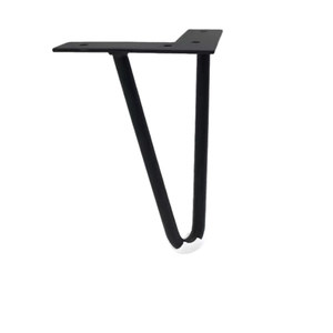Patas Metálicas para Muebles de 10 a 72 cm, Forma de V, Soporte de Acero Sólido para Sofá, Mesa, Gabinete, Uso en Dormitorio - Product Image 3
