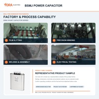 Condensateur de compensation de puissance réactive BSMJ en gros 450V 60kvar avec borne M10 pour système de distribution basse tension