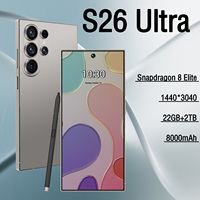 S26 Ultra 22 Go de RAM + 2 To de ROM Double SIM CDMA LTE Carte TF Batterie 7500 mAh Android 15 Écran >7 pouces Appareil photo 108 MP Étanche Éducatif