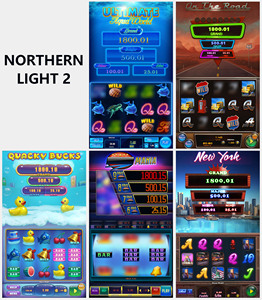 Máquina de Juegos de Arcade Vertical MAKER Texas de 43 Pulgadas, Northern Light, 2 Juegos de PC, Multijuegos 5 en 1, Caja de Juegos de Habilidad - Product Image 3