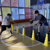 Équipement de réaction rapide et agile pour le basketball, le football, les sports de combat, l'entraînement de réflexes Fitlight Flash, pods lumineux LED en silicone 0-40m 30h