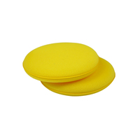 Outils de lavage de voiture Absorption d'eau Polisseuses de voiture Applicateur de cire Nettoyage éponge de cire ronde