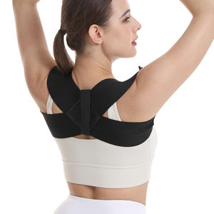 Soporte de espalda portátil transpirable ajustable de primera calidad, Ayuda de expansión <span class=keywords><strong>pectoral</strong></span> para retracción escapular, apertura de pecho, postura erecta - Product Image 1