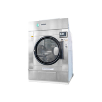 Sèche-linge commercial entièrement automatique pour hôtel, capacité de 35kg, séchoir à gaz pour hôtel, séchoir à grande capacité