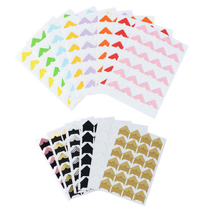 102 pièces/feuille Photo <span class=keywords><strong>coins</strong></span> autocollant PVC clair auto-adhésif image montage coin <span class=keywords><strong>autocollants</strong></span> pour album à faire soi-même Album Journal - Product Image 6