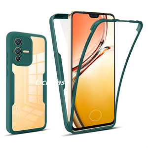Lichicase Precision Hole doble cara 360 cubierta de protección completa para <span class=keywords><strong>vivo</strong></span> Y76 Y76S funda transparente - Product Image 5