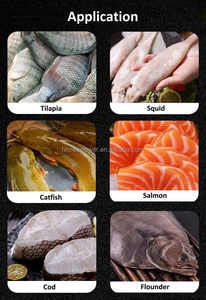 Máquina comercial para quitar huesos y pieles de pescado, máquina limpiadora para quitar la piel de pescado a la venta - Product Image 2