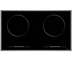 Custom Available Built-in 2-Burner Electric Induction Cooktop Ceramic/Glass Surface Household Use 4000W - Product Image 1