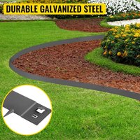 Borde de Jardín Decorativo de Acero Personalizado, Valla para Flores, Borde de Paisaje de Acero Corten