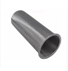 Élément filtrant perforé en acier inoxydable 304 316 316L personnalisé par le fabricant, cartouche cylindrique, tube perforé en maille, nouveau pour aquarium - Product Image 1