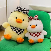 Nouveau Style personnaliser grand en vrac drôle dessin animé canard blanc jouets en peluche bébé réconfortant Animal en peluche jouet pour enfants cadeau de vacances