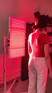 2025 Panel terapi lampu merah profesional lipat tiga, 1000W CIP ganda 660nm + 850nm untuk perawatan seluruh tubuh - Product Image 5