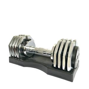 Soporte de Almacenamiento para <span class=keywords><strong>Mancuernas</strong></span> Ajustables de Acero Cromado, Precio de Fábrica al por Mayor, para Entrenamiento de Fuerza en Casa - Product Image 1