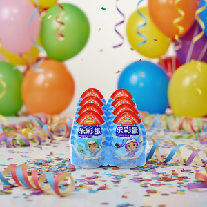 आश्चर्य अंडे के खिलौने बच्चे स्नैक चॉकलेट क्रीम बिस्किट ओम कस्टम मिनी आश्चर्यजनक अंडे के आकार का दूध अंडे का खिलौना - Product Image 6