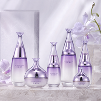 Flacons de parfum de luxe, pots et bouteilles en verre avec couvercles en plastique, flacons et pots cosmétiques en gros, 30g, 50g, 40ml, 100ml, 120ml