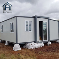 Maison préfabriquée extensible 20ft 30ft 40ft – Maisons conteneurs modulaires modernes de haute qualité, prêtes à l'emploi pour maisons et hôtels