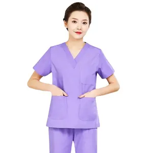 Factory direct sales of soft scrub uniforms for hospital nurses, medical uniforms for nurses