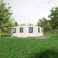 Maisons de luxe de 40 pieds, paquet d'expédition, conteneurs préfabriqués, maisons en béton