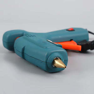 ปืนกาวร้อนปรับอุณหภูมิได้ 220W/240W แบบมีสาย 1/2 นิ้ว สำหรับงาน DIY อุตสาหกรรม สีฟ้า - Product Image 2