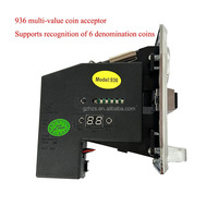936 Multi Coin Acceptor Distributeur automatique Vente en gros Électronique CPU Coin Selector Programmable Token Acceptor