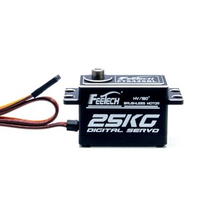 Servomoteur numérique sans balais Feetech FT5425BL 28 kg 180° ° Engrenage en acier métallique à profil bas et haute vitesse pour RC Crawler K167 - Product Image 2