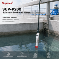 Transducteur de niveau immergé, pression hydrostatique, sonde submersible 4-20 mA pour la surveillance des réservoirs d'eau industriels