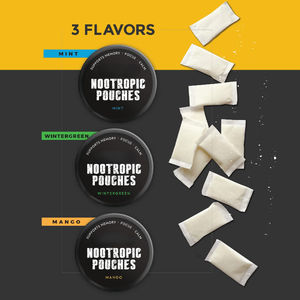 Sacchetti senza caffeina a base di caffeina Smart Nootropic Energy Focus senza nicotina - Product Image 4