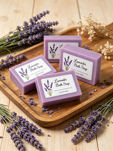 Etiquetas Personalizables para Jabón - Pegatinas de Vinilo Resistentes al Agua para Jabón Artesanal, Barras de Aceites Esenciales y Cosméticos Naturales - Product Image 2