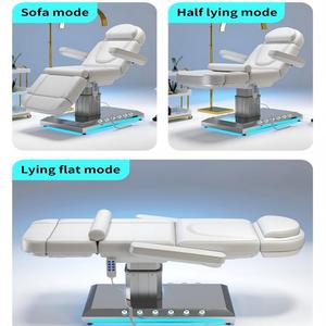 Lettino da Massaggio di Lusso Portatile, Tavolo Elettrico per Massaggi con Materasso in Memory Foam, Altezza Regolabile Elettricamente per Centri Estetici - Product Image 5