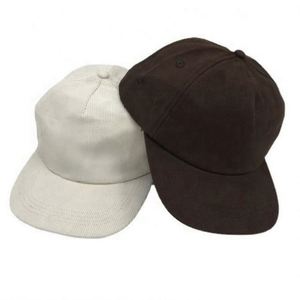 Casquette de baseball 5 panneaux sur mesure en velours côtelé avec logo brodé, bandeau en coton, casquette d'hiver, casquette de sport - Product Image 4