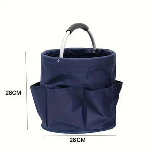 Portable Foldable Outdoor Travel Storage <b>Laundry</b> Bag Garden Tool Storage <b>Basket</b> Waterproof Oxford Multipurpose Organizer - Product Image 2