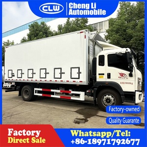 Sinotruk Howo day old chicken car transport trucks trasporto di bestiame e pollame van truck - Product Image 5