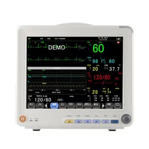 Monitor de Vida 12-pulgada para animales hospital use 12 inch Touch screen multi paramete vital signs vet monitor