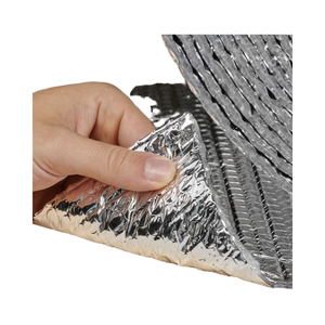 Rollo de lámina de burbuja doble de barrera radiante moderna, aislamiento de espuma de aluminio plateado <span class=keywords><strong>para</strong></span> techo, caravana, Loft, lámina de aislamiento <span class=keywords><strong>térmico</strong></span> - Product Image 2