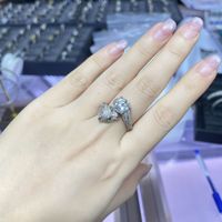 Bague Guépard en Argent Sterling S925 et Moissanite, Style Américain Européen, Tête de Léopard, pour Femme, Luxe Subtil, Haut de Gamme
