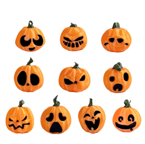 Figurine Citrouille d'Halloween Imprimée en 3D Effrayante Joyeuse <span class=keywords><strong>Triste</strong></span> En colère Décoration de Table Automne Cadeau en Résine Vente en Gros pour Fêtes - Product Image 4