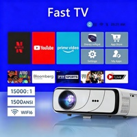 Proyector Inteligente 4K de Última Generación con Alto Brillo de 1600 ANSI Lúmenes, Sonido HIFI Estéreo, Enfoque Automático Keystone Rápido, Integrado, para Pedidos al por Mayor