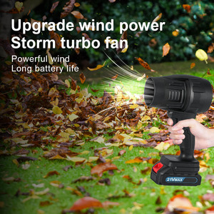 Mini Soplador Eléctrico Inalámbrico con Presión de Aire de 120 mph y Batería de Litio para Lavado de Autos, Bricolaje y Limpieza de Hojas - Product Image 3