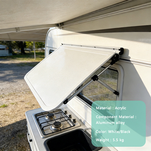Panneau de protection extérieur JDA RV pour fenêtre, plaque de remplacement latérale de <span class=keywords><strong>carrosserie</strong></span> courbée pour <span class=keywords><strong>camping</strong></span>-<span class=keywords><strong>car</strong></span>, motorhome, caravane, remorque - Product Image 1