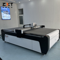 Traceur de découpe de vinyle ZXT, découpeuse à plat pour panneaux KT, mousse et papier, avec PLC Omron, 380V/220V, garantie 3 ans, 1600mm, 50m/min