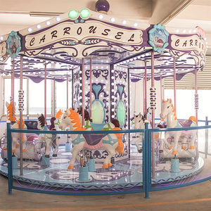 Service de location de carrousel pour enfants de 16 places, manège classique pour les affaires de location de fêtes et les attractions foraines - Product Image 6