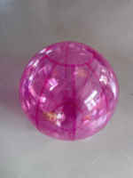 Grande boule transparente décorative boule de miroir gonflable ballon de miroir gonflable suspendu en PVC pour la boule de publicité de fête