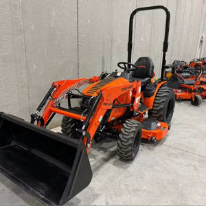 New Bad Boy 1025H 24 HP Diesel <b>Engine</b> Compact Wheel Tractor 4WD with Pump Front Loader Mid <b>Mount</b> Mower Farm Use - Product Image 1