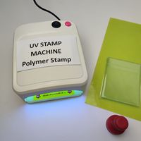 Machine pour la fabrication de tampons Flash 36W, 1 pièce, appareil pour résistant aux UV, à induction automatique, en polymère