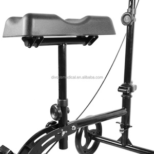 Lightweight Four Wheel Adjustable Aluminum Medical Drive <b>Rollator</b> <b>Walker</b> With Seat for the Elderly - Product Image 4