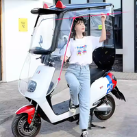 Housse de protection solaire pour scooter électrique et moto avec logo personnalisé imprimé, toile imperméable pour la protection contre la pluie des motos de voyage