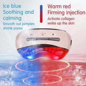Neues Elektronisches Heiß-Kalt-Kompressions-Gesichtsmassagegerät Mikrostrom-Vibration Schönheits-Schabegerät Gesichts- und Hals-Lifting-Massagegerät - Product Image 2