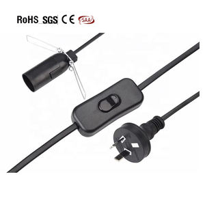 2-Pin AU-Stecker als Männlicher IEC-Buchsenanschluss E14-Fassung Stromkabel für Salzlampen mit Ein/Aus-Schalter für Haushaltsgeräte - Product Image 1